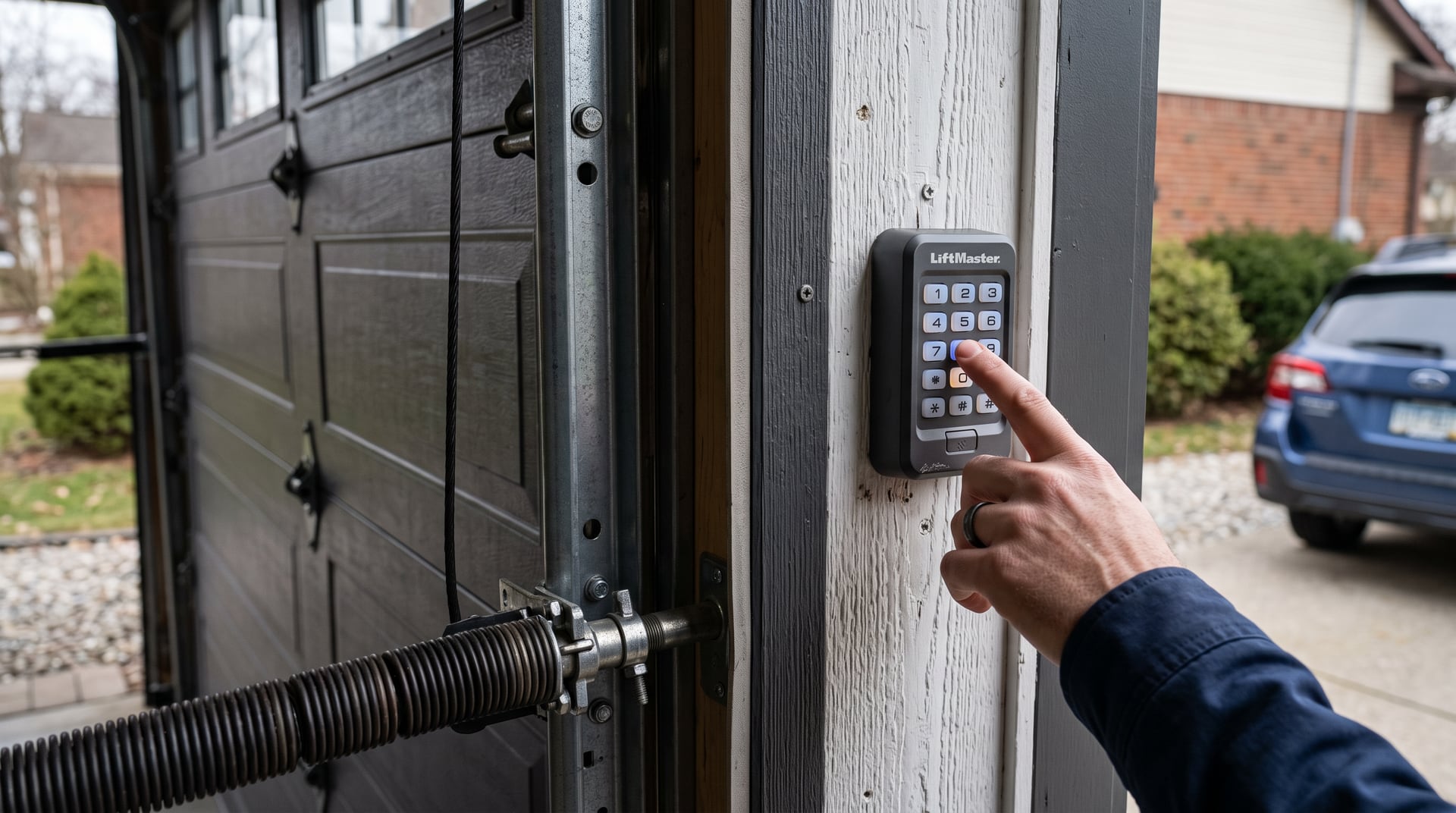 Wireless garage door keypad — BH Garage Door Metro Detroit, Metro Detroit, MI