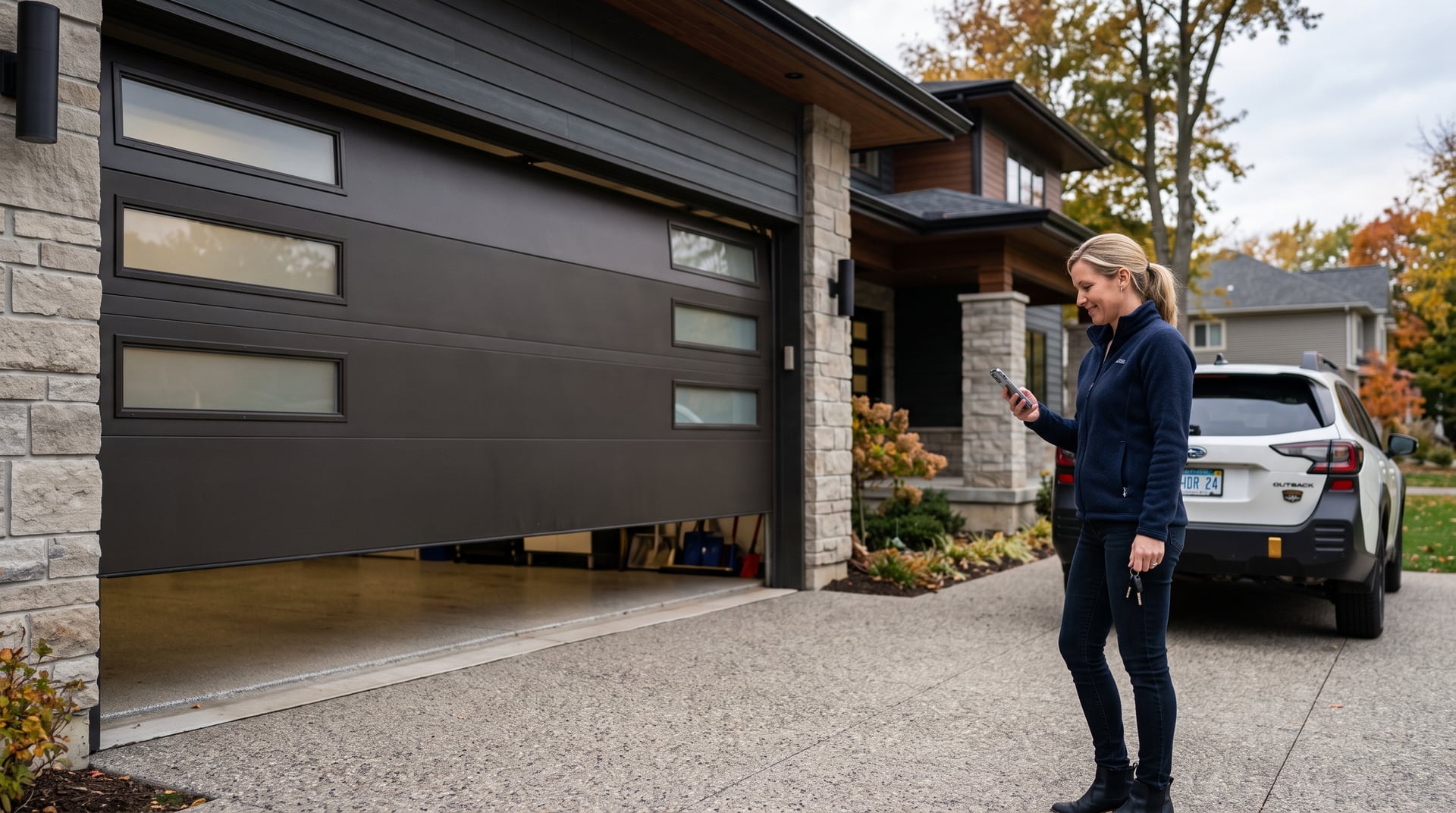 Smart opener smartphone control — BH Garage Door Metro Detroit, Metro Detroit, MI