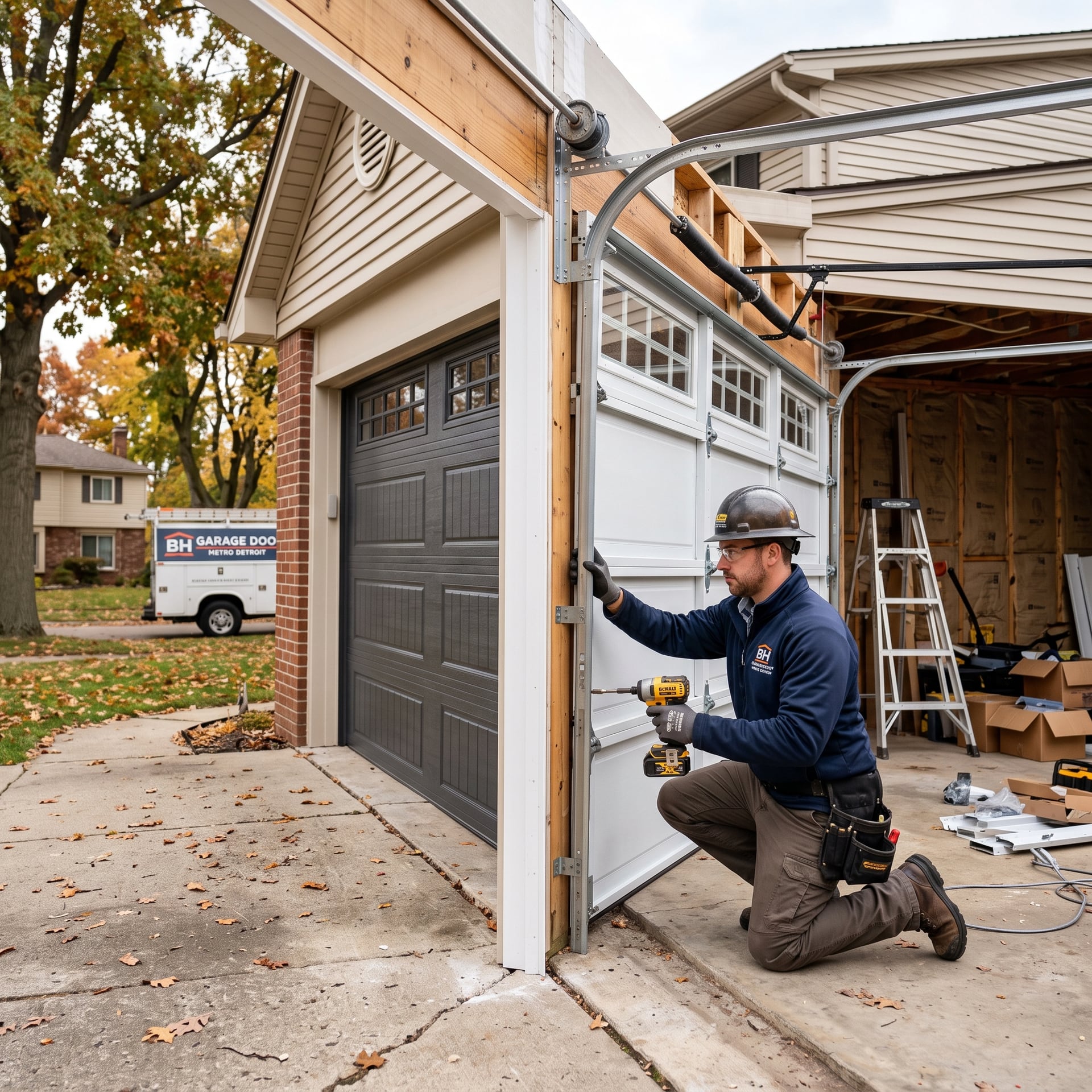 New door install
